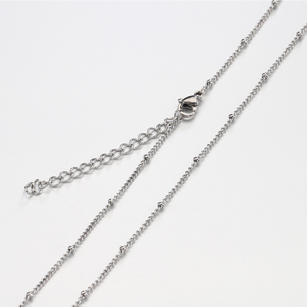 Base Chain for Lucky Charm Necklace | Bead Chain