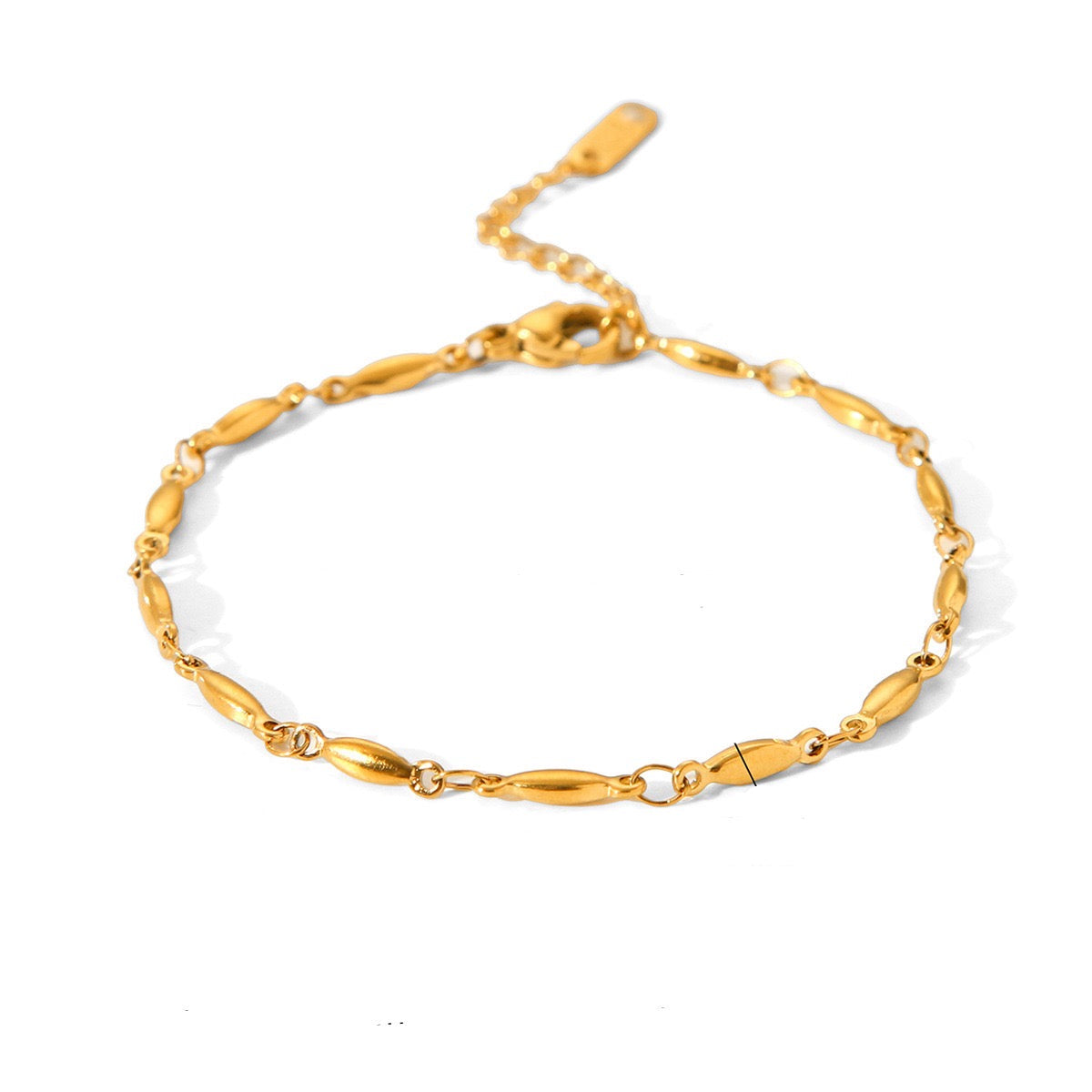 Base Chain for Lucky Charm Bracelet | Bamboo Chain
