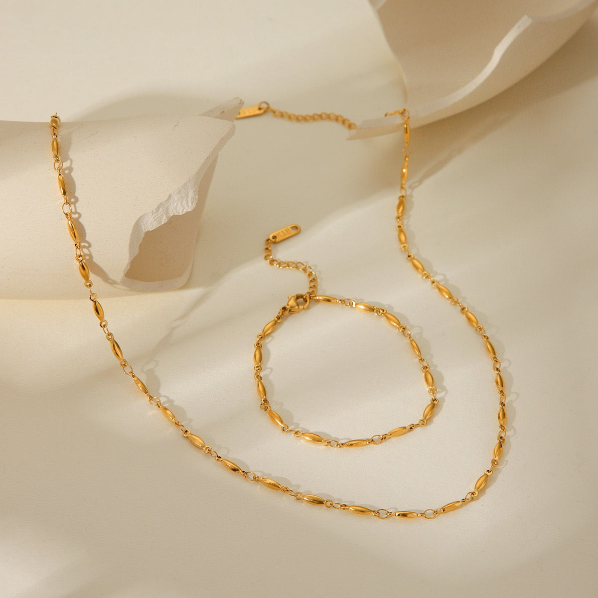 Base Chain for Lucky Charm Necklace | Bamboo Chain
