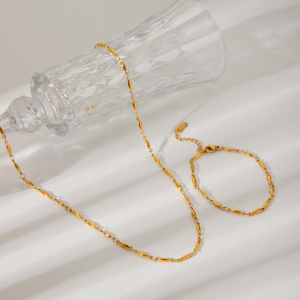 Base Chain for Lucky Charm Necklace | Bamboo Chain