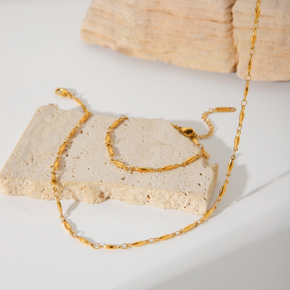Base Chain for Lucky Charm Necklace | Bamboo Chain