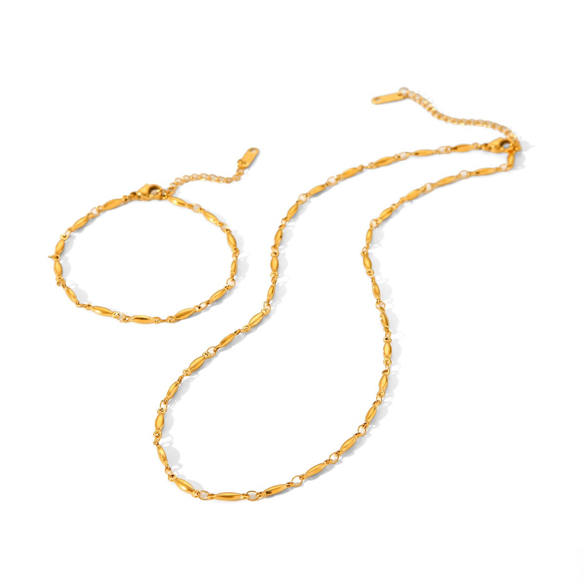 Base Chain for Lucky Charm Bracelet | Bamboo Chain