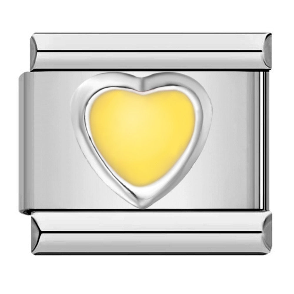 Heart - yellow