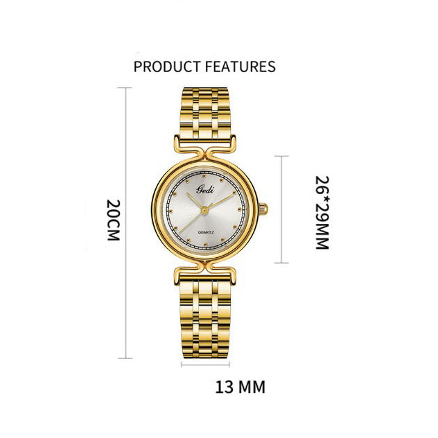 Luxury Round Dial Watch