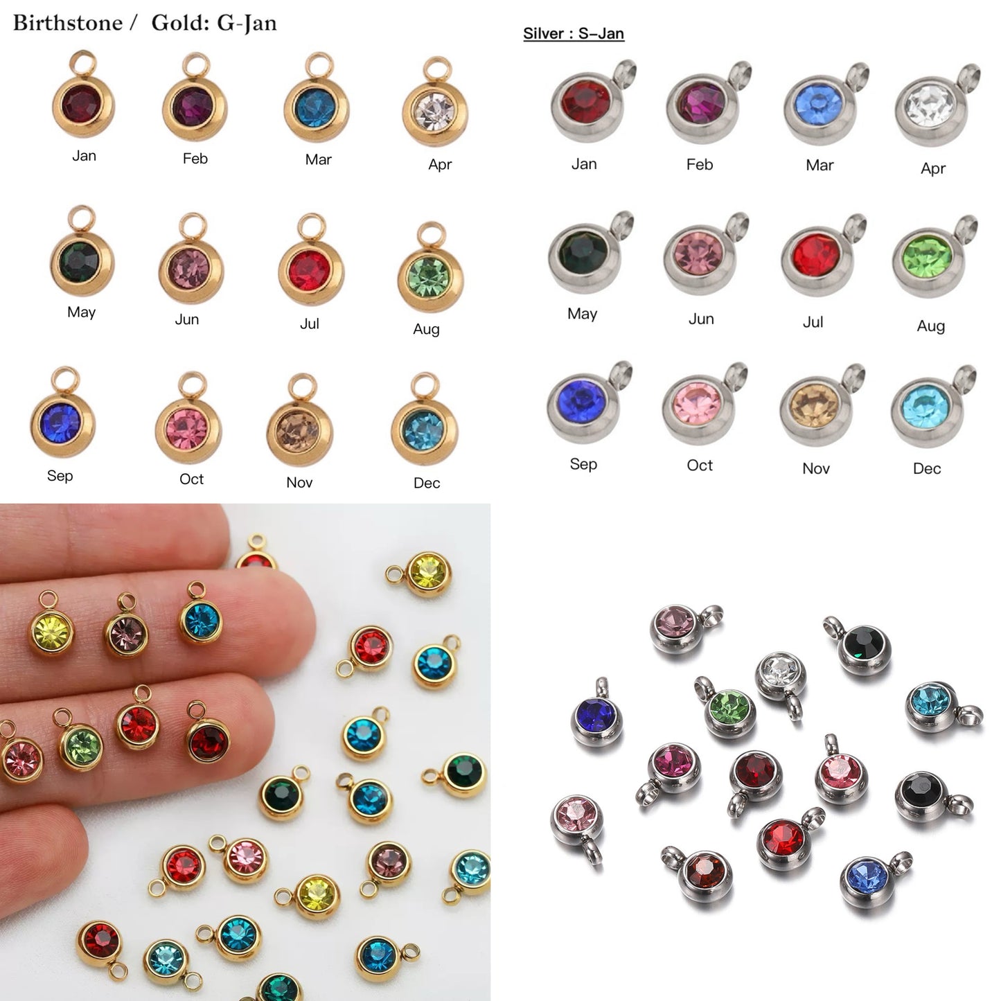 Build Your Own Custom Charm Bracelet | Box Chain