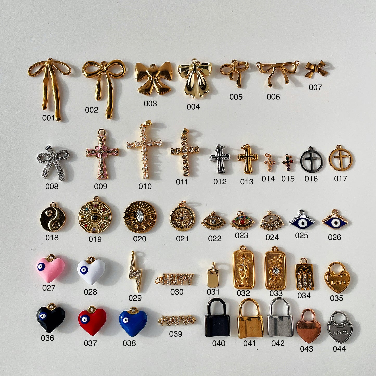 Build Your Own Custom Charm Bracelet | Link Chain (Silver)
