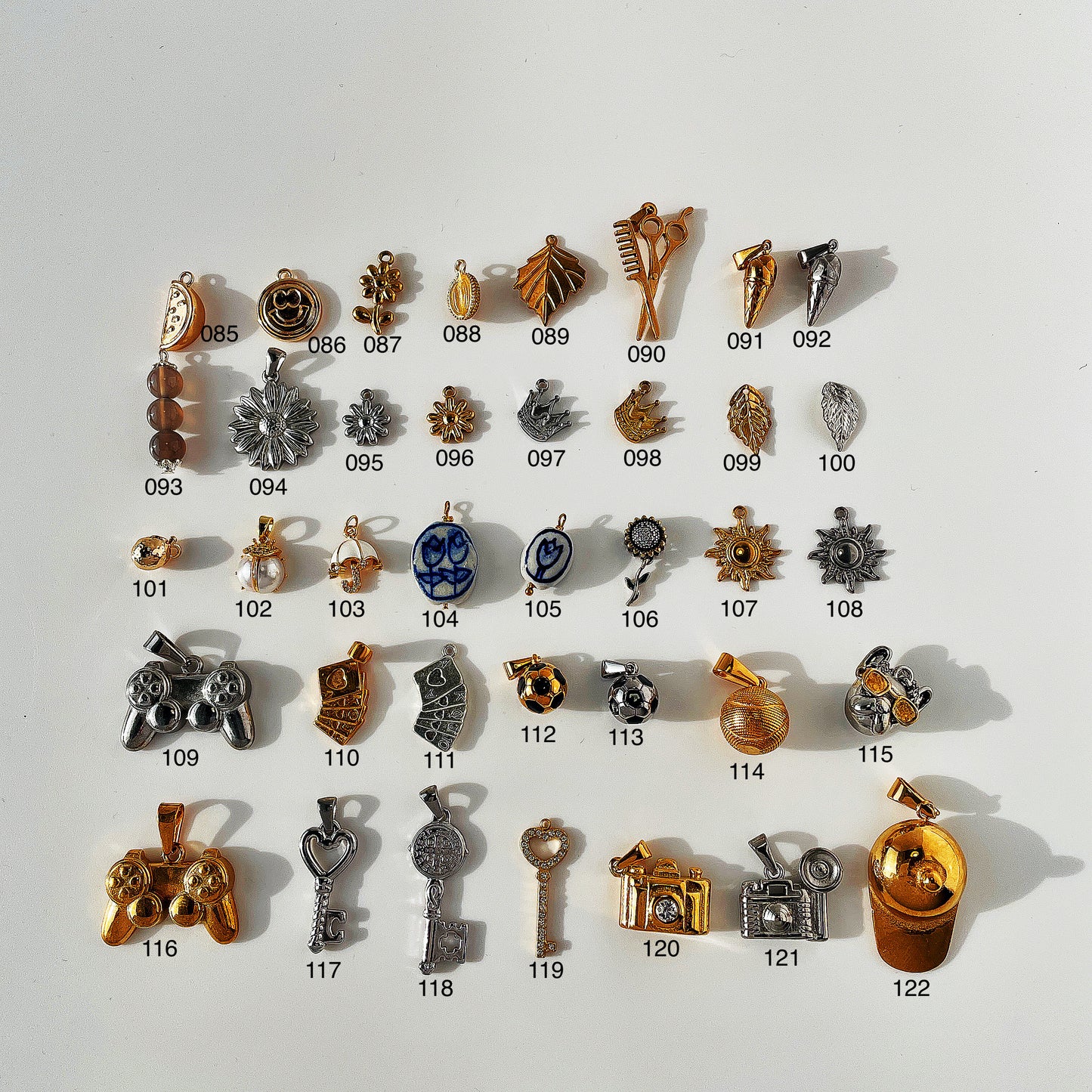 Build Your Own Custom Charm Bracelet | Link Chain (Silver)