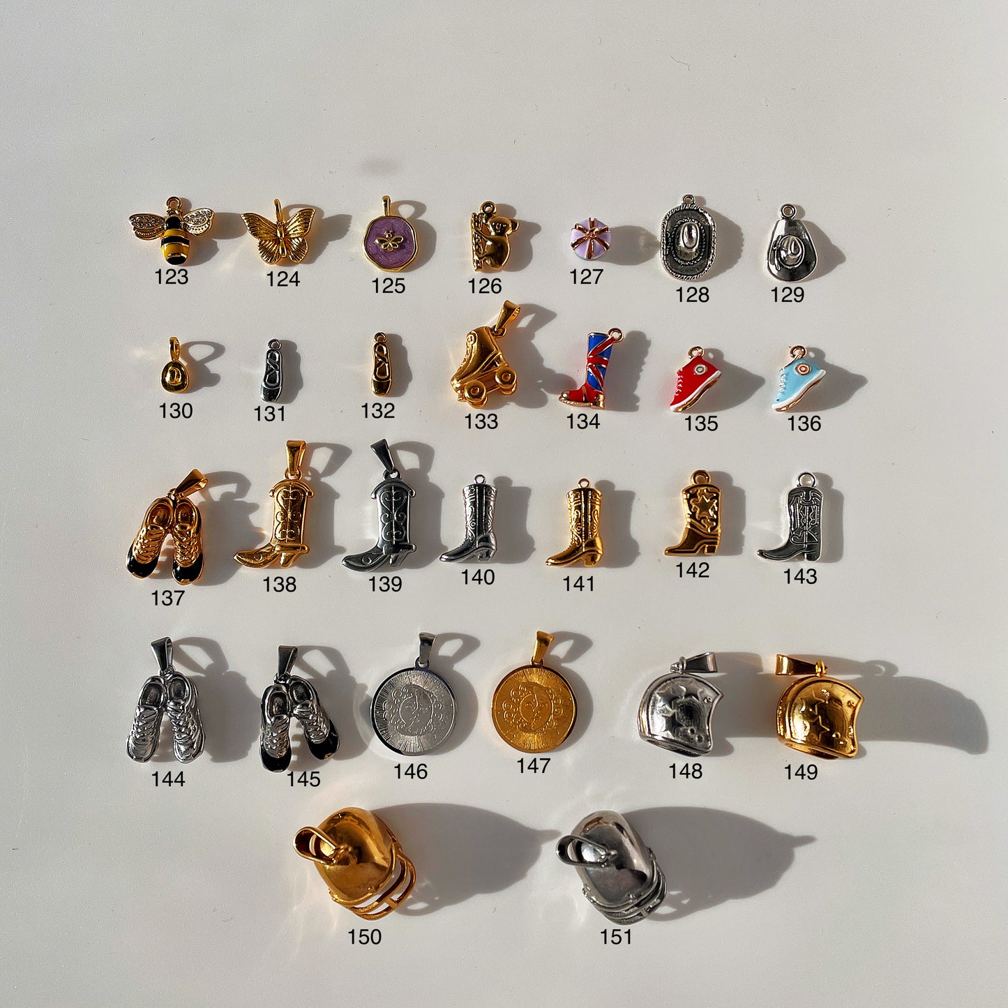 Build Your Own Custom Charm Bracelet | Link Chain (Silver)