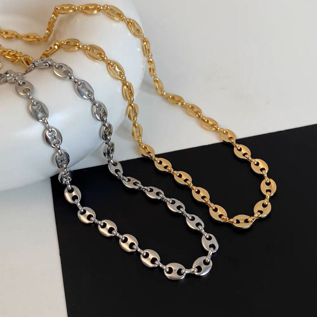 Base Chain for Lucky Charm Necklace | Pig Nose Chain