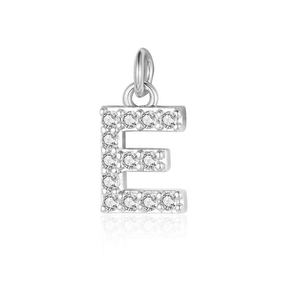 A - Z Initials with cubic zirconia