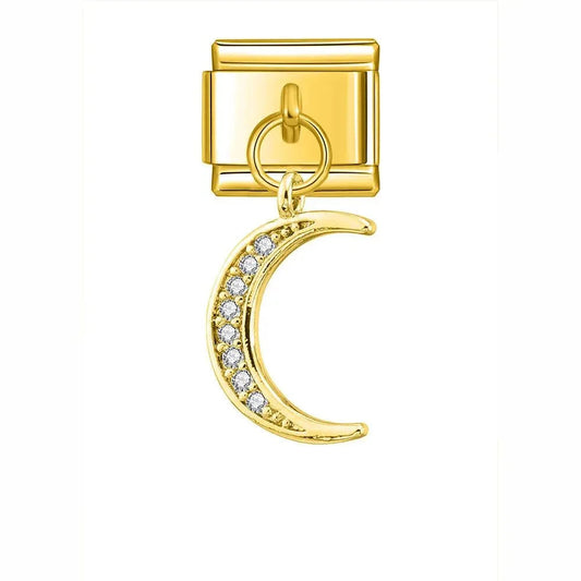 Dangle Charm - Moon small