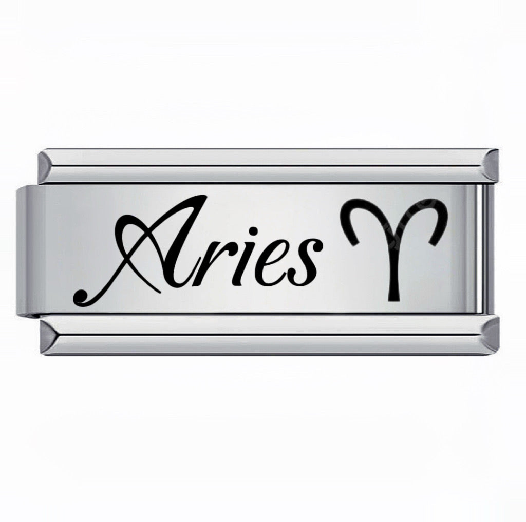 A-Zodiac Signs – on silver