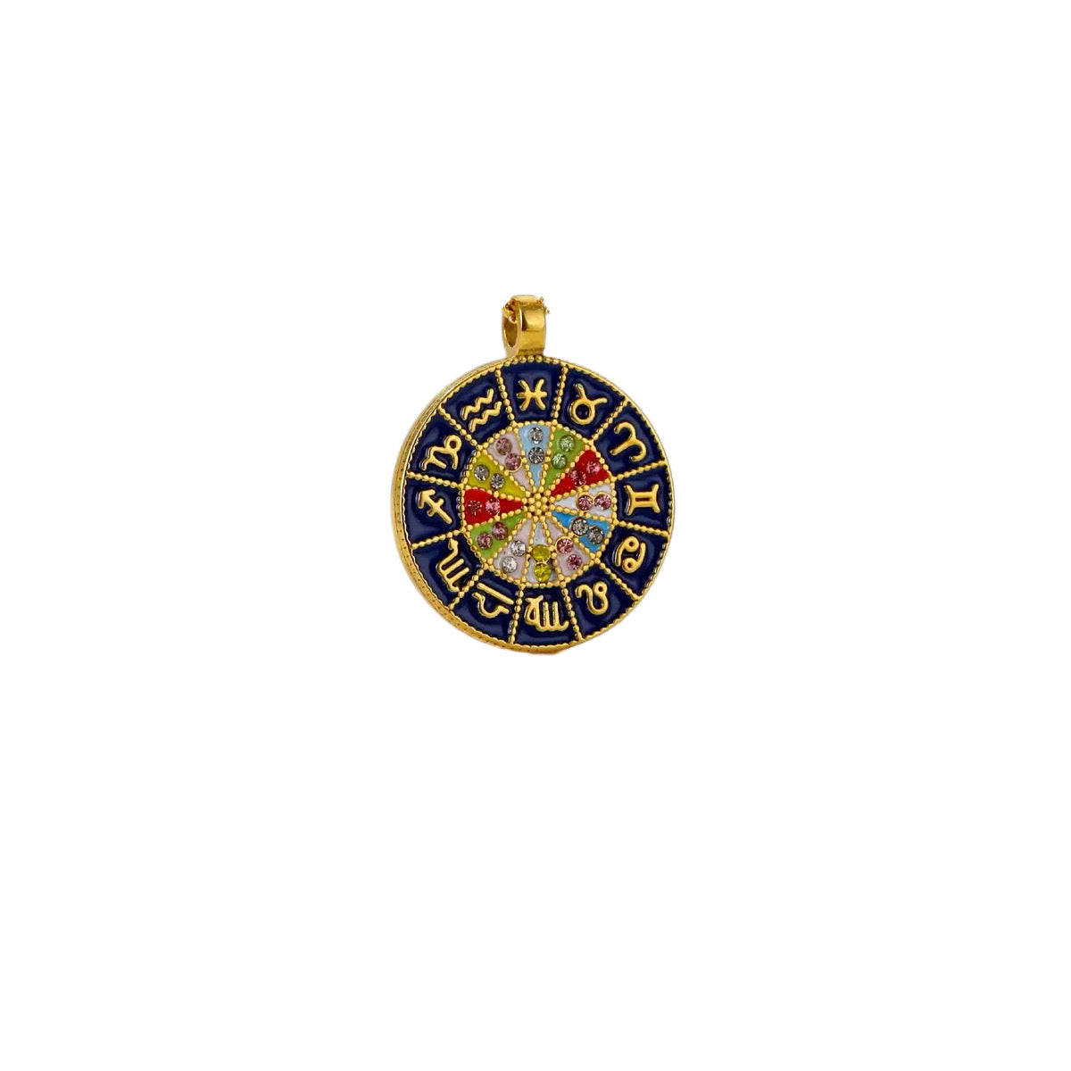 Cubic Zirconia Inlay pendants