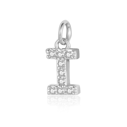 A - Z Initials with cubic zirconia