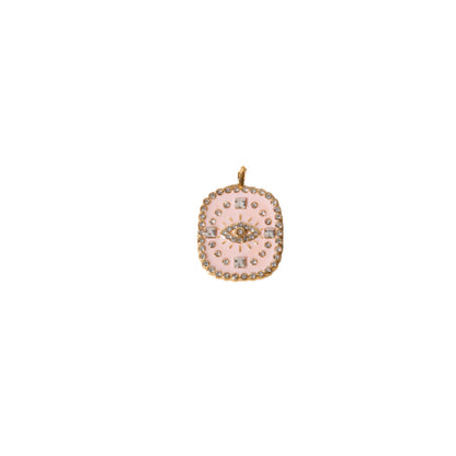 Cubic Zirconia Inlay pendants