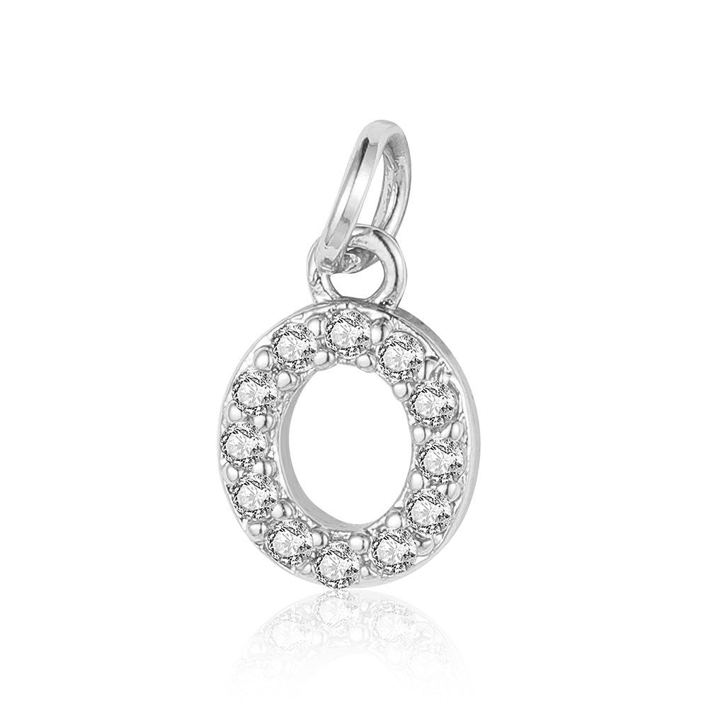 A - Z Initials with cubic zirconia