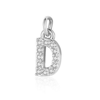 A - Z Initials with cubic zirconia