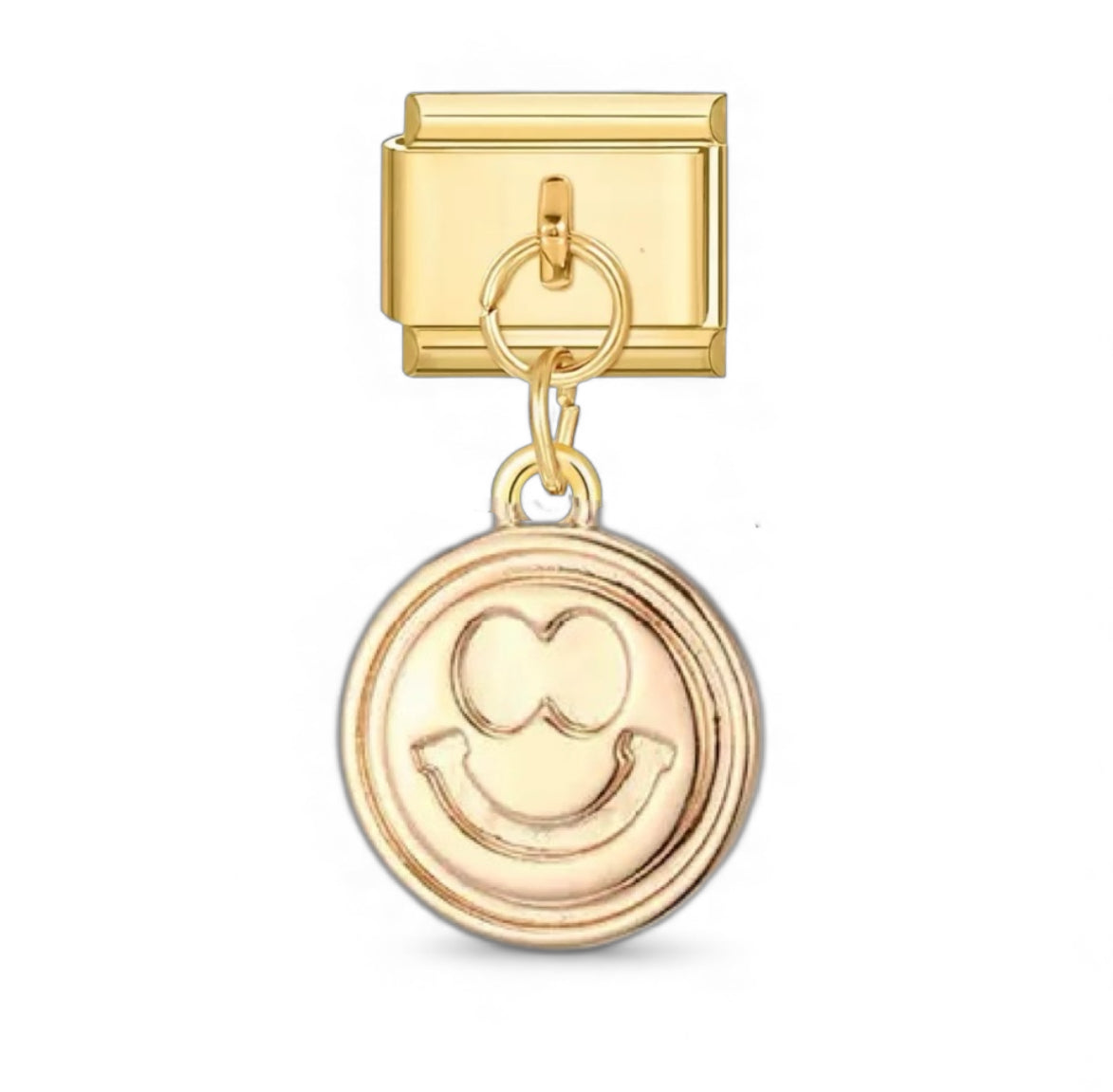 Dangle Charm - smiley face