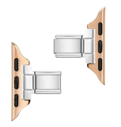 A - Stainless Steel Connector for Use with Apple Watch Custom Watch Band