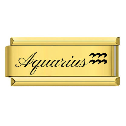A-Zodiac Signs – on gold