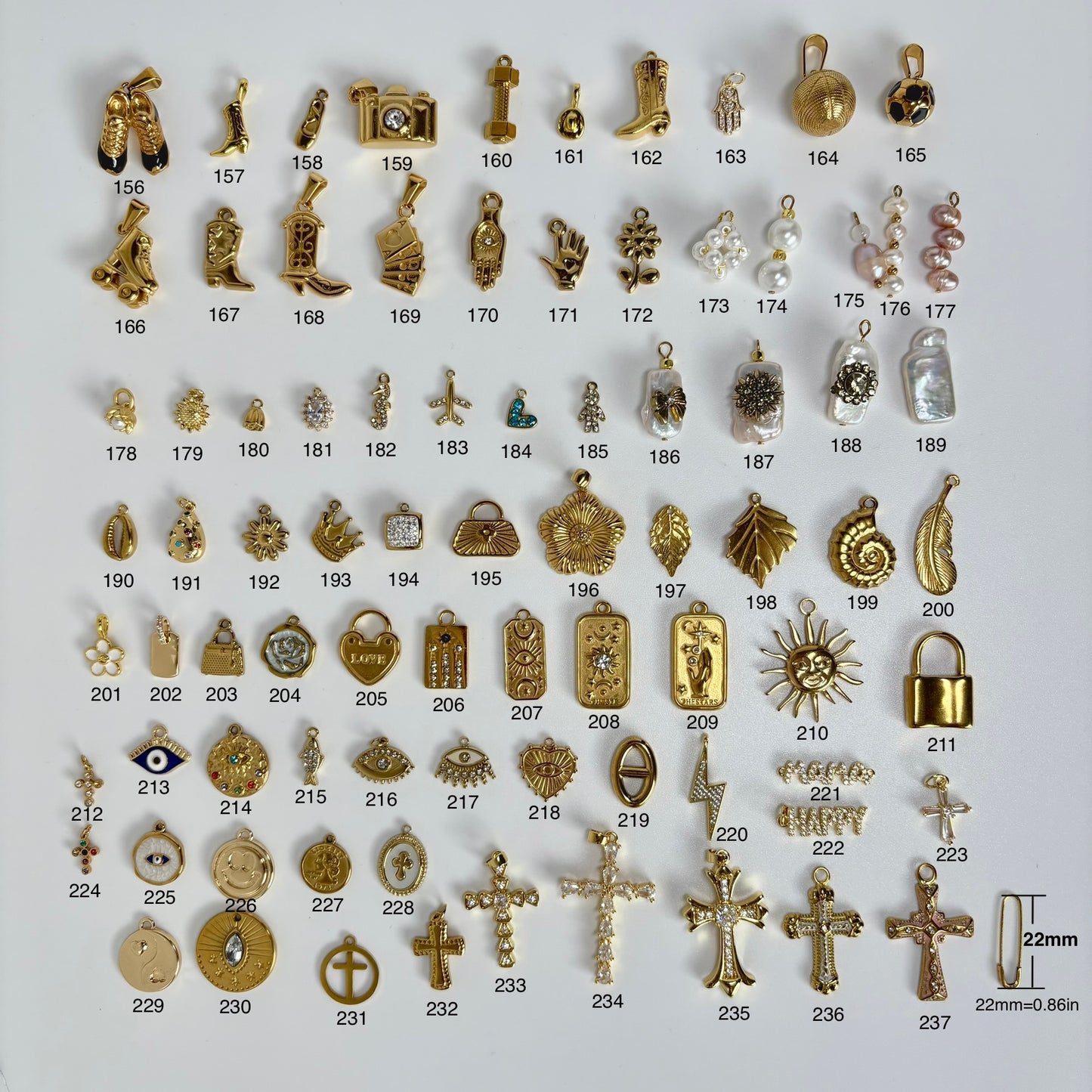 Build Your Own Custom Charm Necklace | Pearl Chain