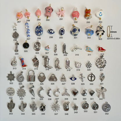 Build Your Own Custom Charm Necklace | Pearl Chain