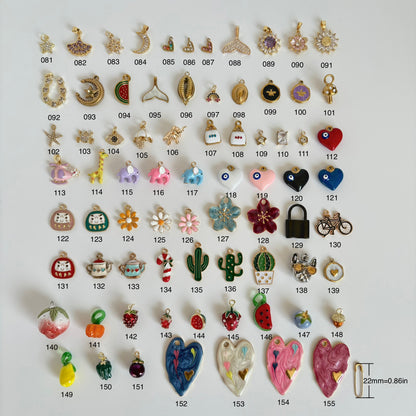 Build Your Own Custom Charm Necklace | Pearl Chain