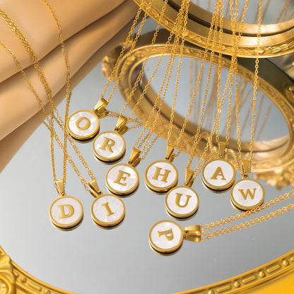 Initial & Letter/Alphabet Necklace for Women