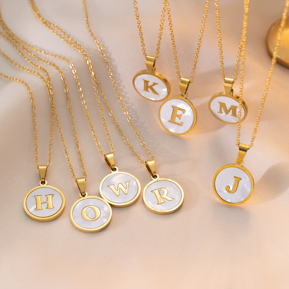 Initial & Letter/Alphabet Necklace for Women