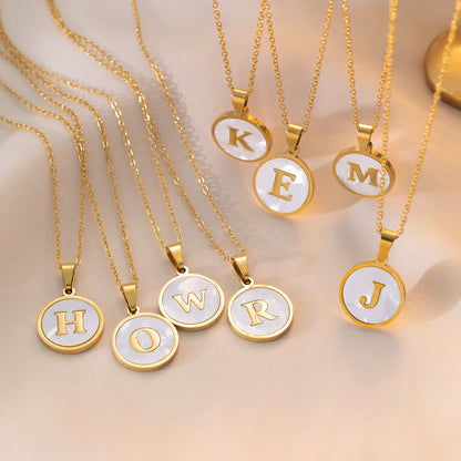 Initial & Letter/Alphabet Necklace for Women