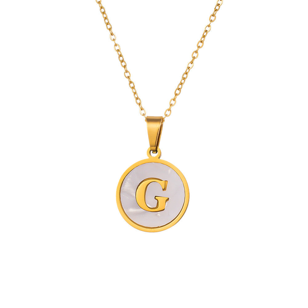 Initial & Letter/Alphabet Necklace for Women