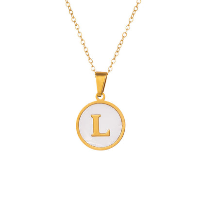 Initial & Letter/Alphabet Necklace for Women