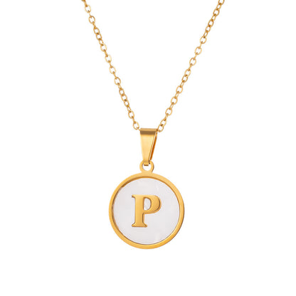 Initial & Letter/Alphabet Necklace for Women