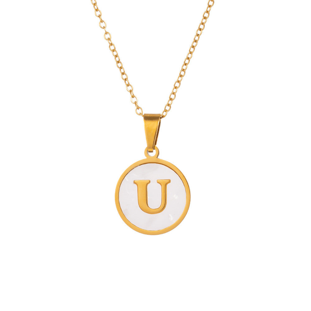 Initial & Letter/Alphabet Necklace for Women