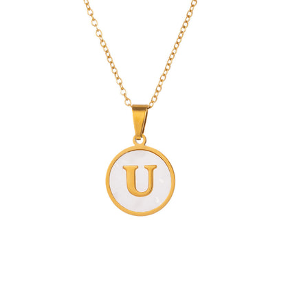 Initial & Letter/Alphabet Necklace for Women