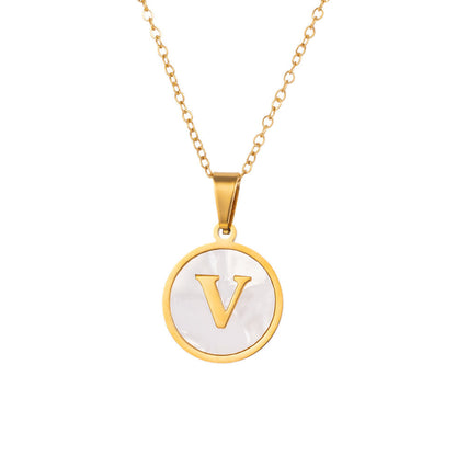 Initial & Letter/Alphabet Necklace for Women