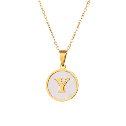 Initial & Letter/Alphabet Necklace for Women