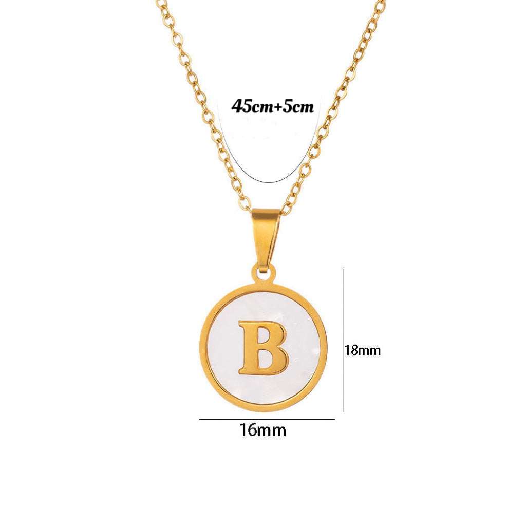 Initial & Letter/Alphabet Necklace for Women