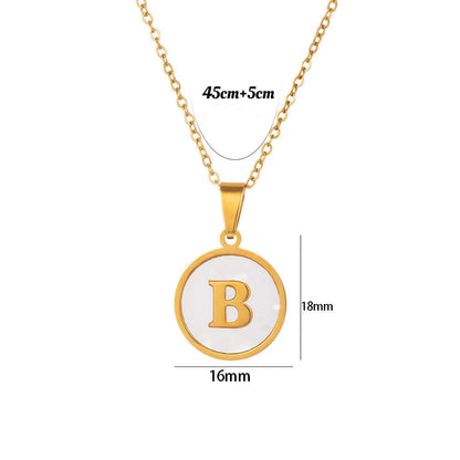 Initial & Letter/Alphabet Necklace for Women